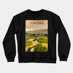 Tuscany View Crewneck Sweatshirt